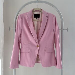 Banana Republic Long and Lean Blazer in Pink